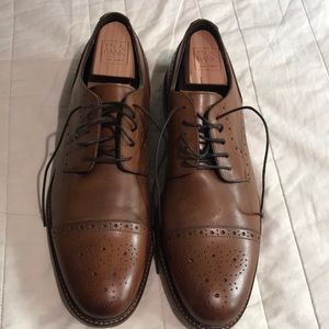 Brown Jos A Bank Dress Shoes Size 11.5